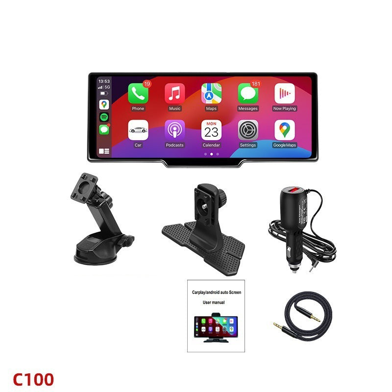Pantalla táctil 10.26'' con Doble Cámara para Carplay/Android Auto + 64Gb card